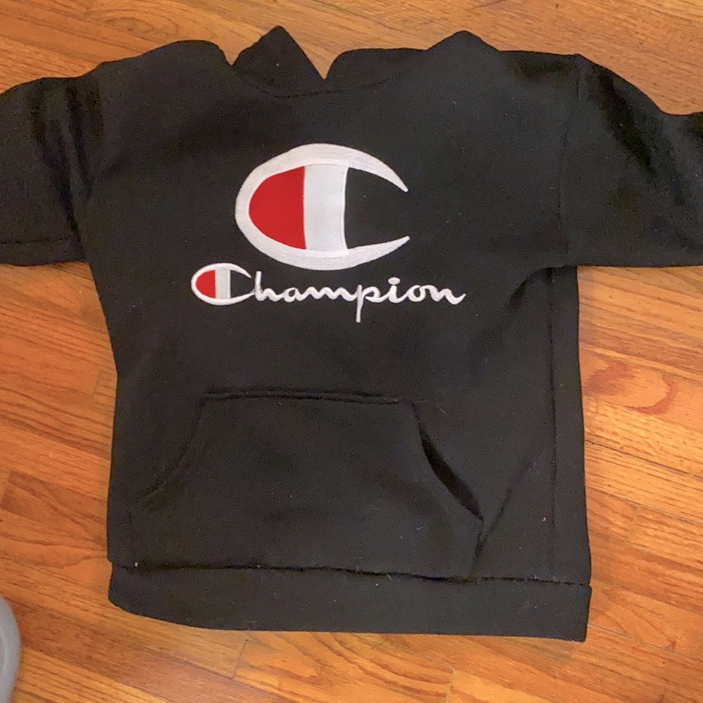 Black champion force hoodie